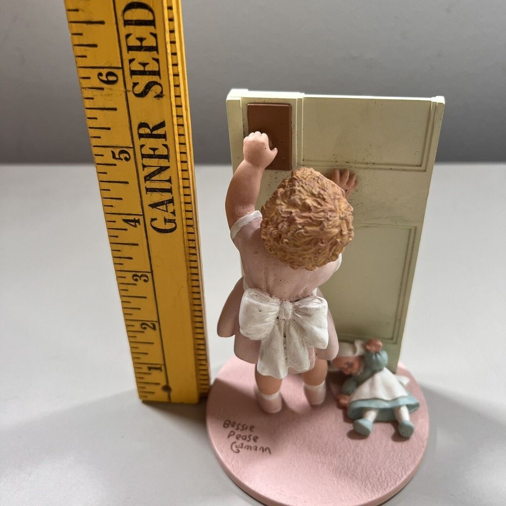 Bessie Pease Gutmann May We Come In Figurine‎ Danbury Mint 1992 LTD Edition - Picture 6 of 7